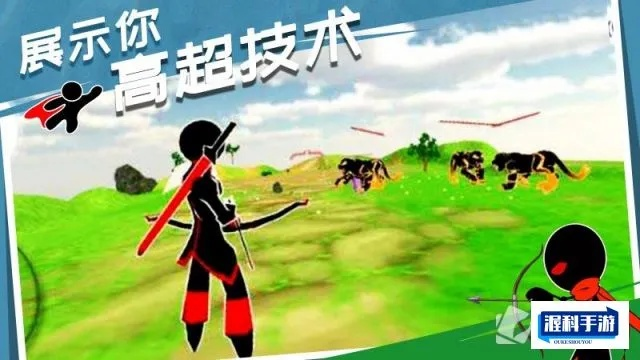 火柴人技能大师游戏：极限挑战与无尽冒险的完美结合，成为最强火柴人英雄！